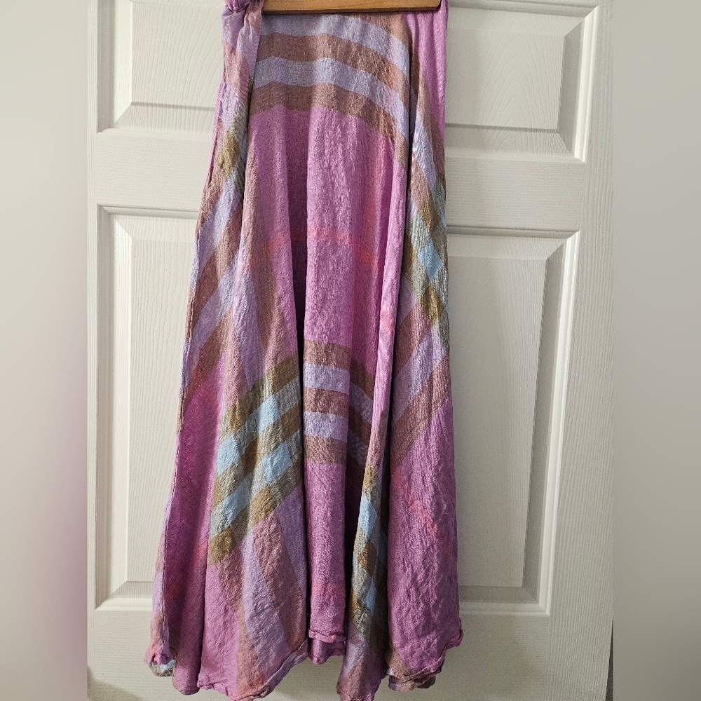 Free People x CP Shades Inez Linen Maxi Skirt, Size XS
